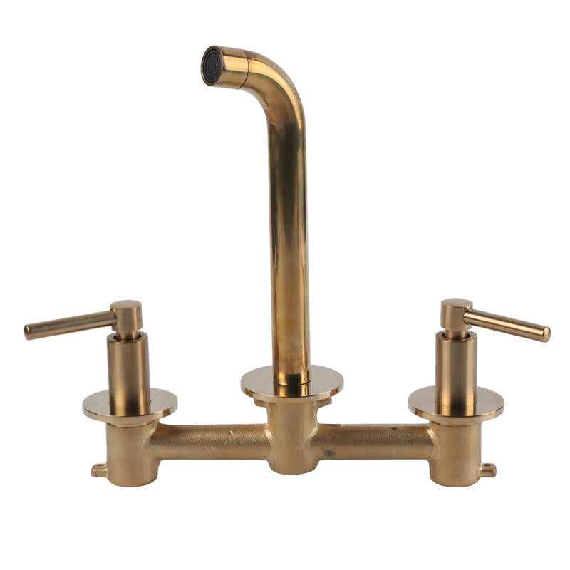 unlacquered Brass Wall Mounted  Faucet