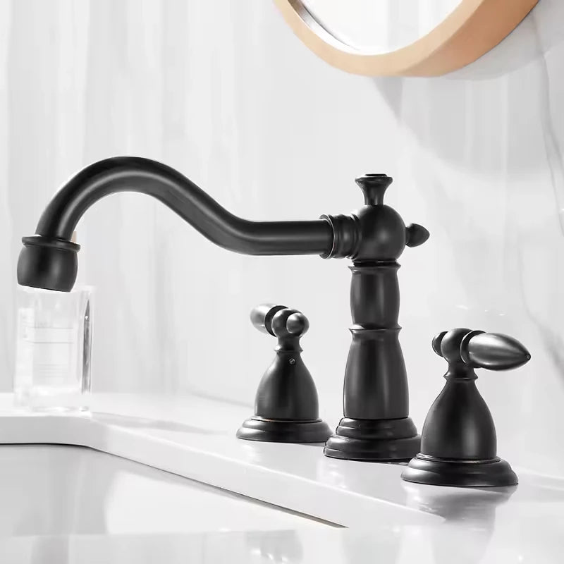 Wash Basin Faucet - Unlacquered Brass Bathroom Faucet